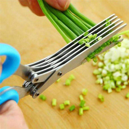Premium Kitchen Scissors - Sharp 5-in-1 Stainless Steel Shears - Fesara