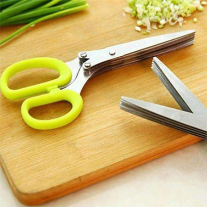 Premium Kitchen Scissors - Sharp 5-in-1 Stainless Steel Shears