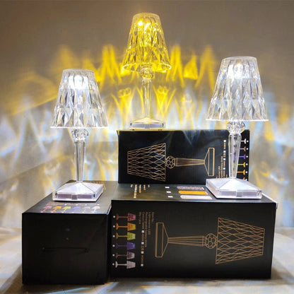 Luxury Crystal LED Desk Lamp