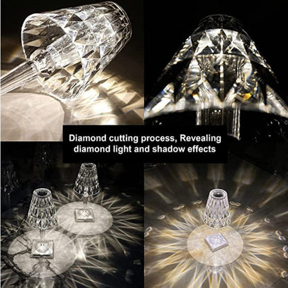 Luxury Crystal LED Desk Lamp