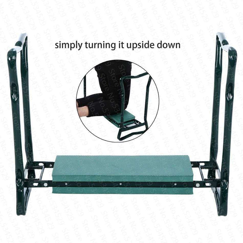 Portable Garden Kneeling Bench with Cushion