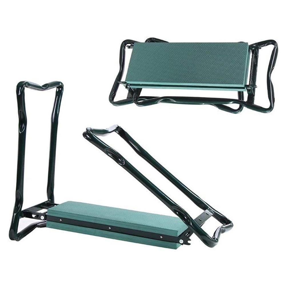 Portable Garden Kneeling Bench with Cushion