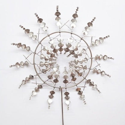 Decorative Metal Windmill Sculpture