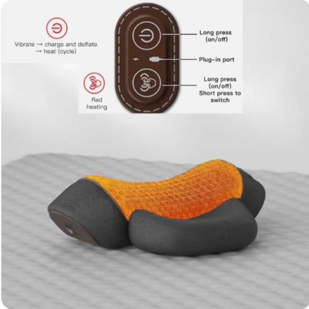 Contour Memory Foam Neck Pillow for Back Pain Relief