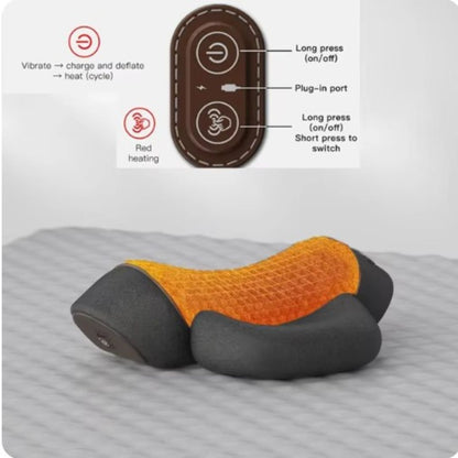 Contour Memory Foam Neck Pillow for Back Pain Relief