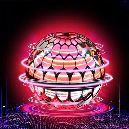 Colorful LED Spinning Ball Toy