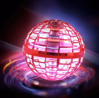 Colorful LED Spinning Ball Toy