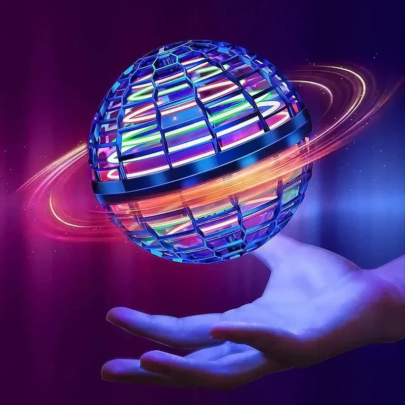 Colorful LED Spinning Ball Toy