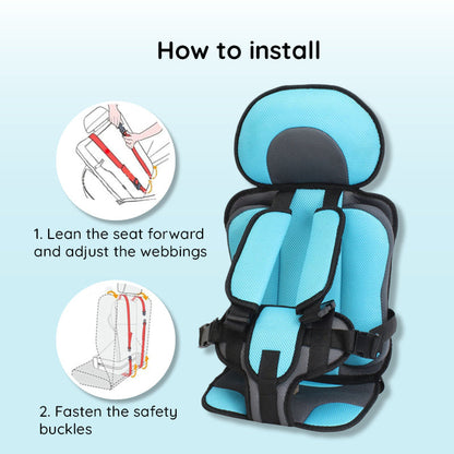 Safe Kids Booster Car Seat Cushion