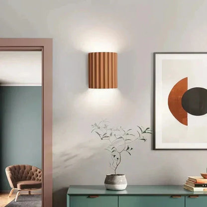 Contemporary Resin Wall Light Fixture