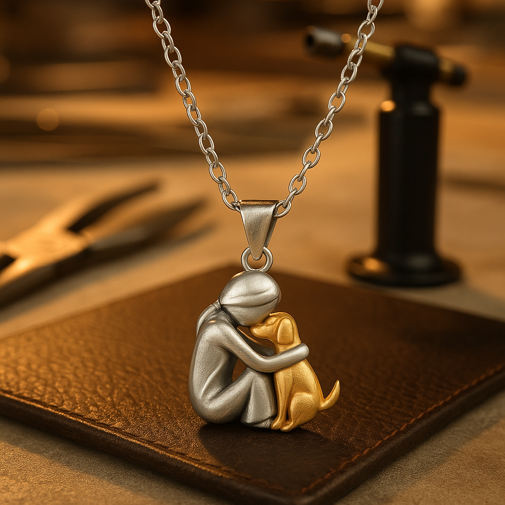 Beautiful Diamond Cut Pendant Necklace Luxury Jewelry - Fesara