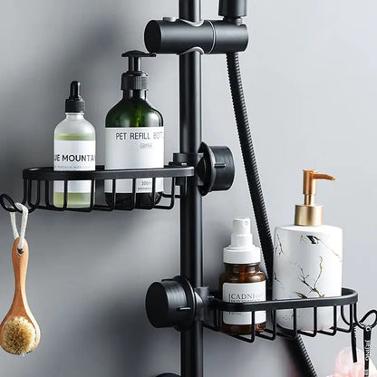 Waterproof Stainless Shower Caddy - Slim & Easy Install