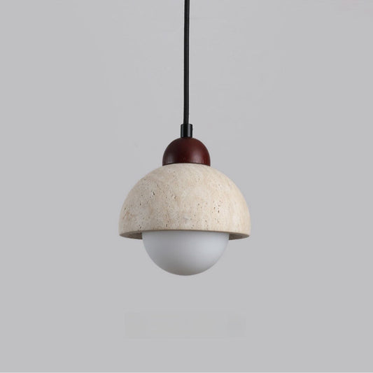Elegant Stone Table Lamp - Fesara
