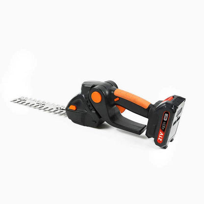 Compact 4-in-1 Long Reach Hedge Cutter for Garden Shrubs