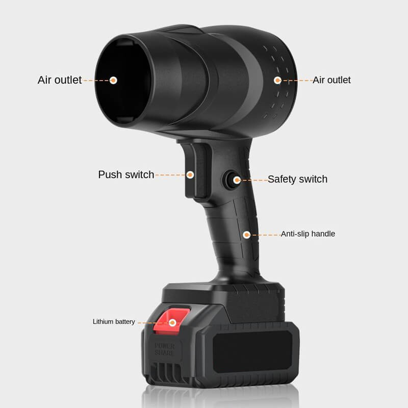 Portable Electric Air Blower for Car and Home Cleaning