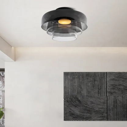 Elegant Clear Glass Pendant Light