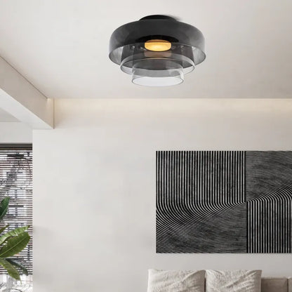 Elegant Clear Glass Pendant Light