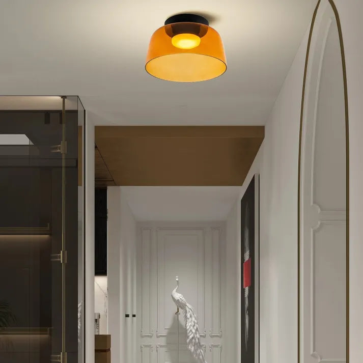 Elegant Clear Glass Pendant Light