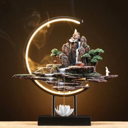 Fesara | Incense Lamp with Serene Nature Scene