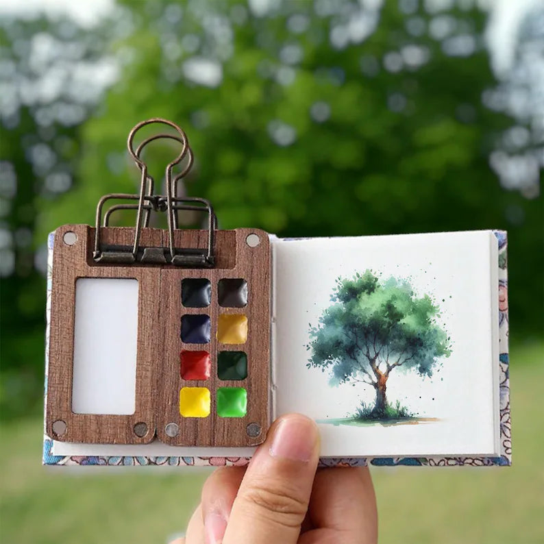 Portable Mini Art Easel Set