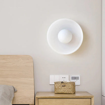 Stylish Round Glass Light Fixture