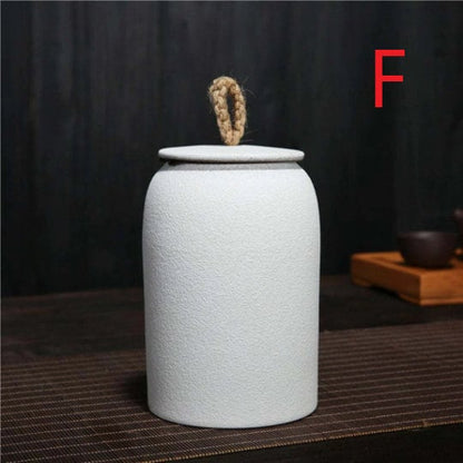 Airtight Ceramic Coffee Storage Jar - Fesara