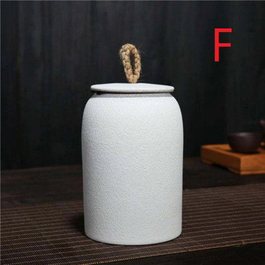 Airtight Ceramic Coffee Storage Jar - Fesara