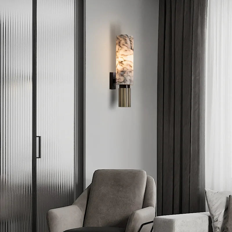 Glowing Marble Wall Decor - Luxury Home Accent