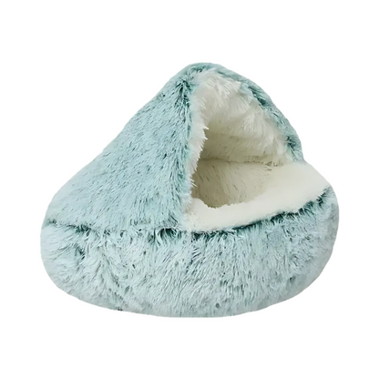 Cozy Pet Plush Dog Hut Bed