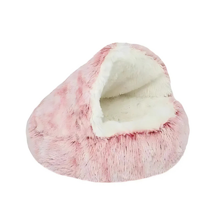 Cozy Pet Plush Dog Hut Bed