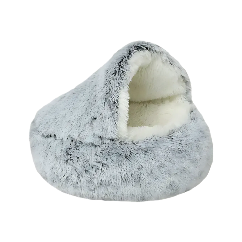 Cozy Pet Plush Dog Hut Bed