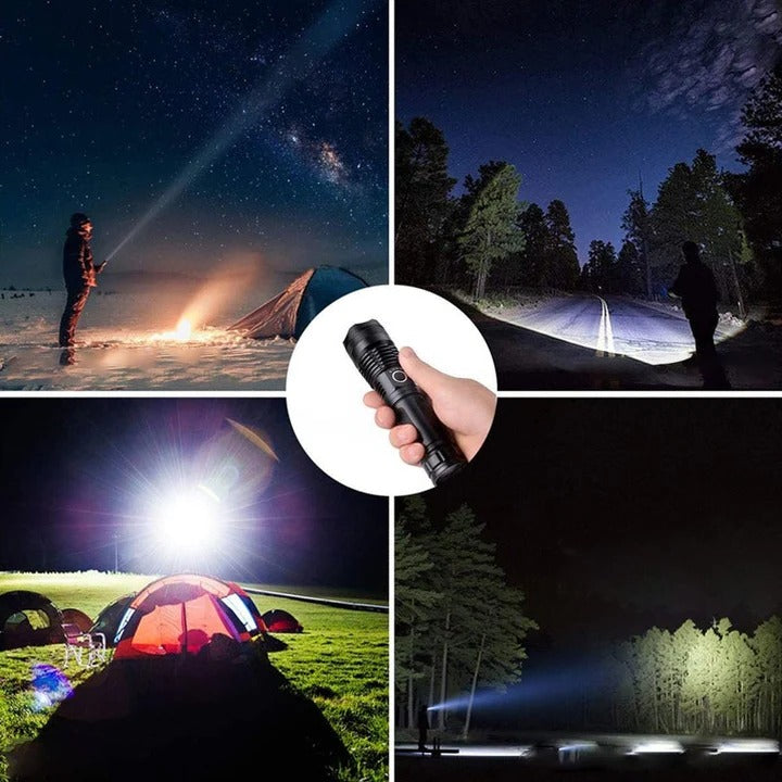 Durable Waterproof Tactical Flashlight