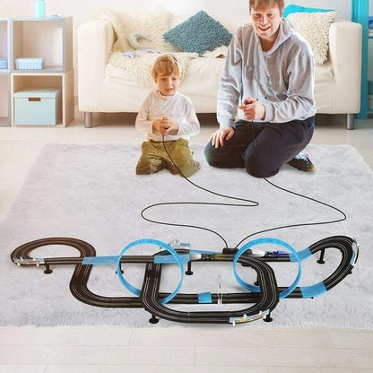 Fun Kids Electric Racing Track Playset Toy Set