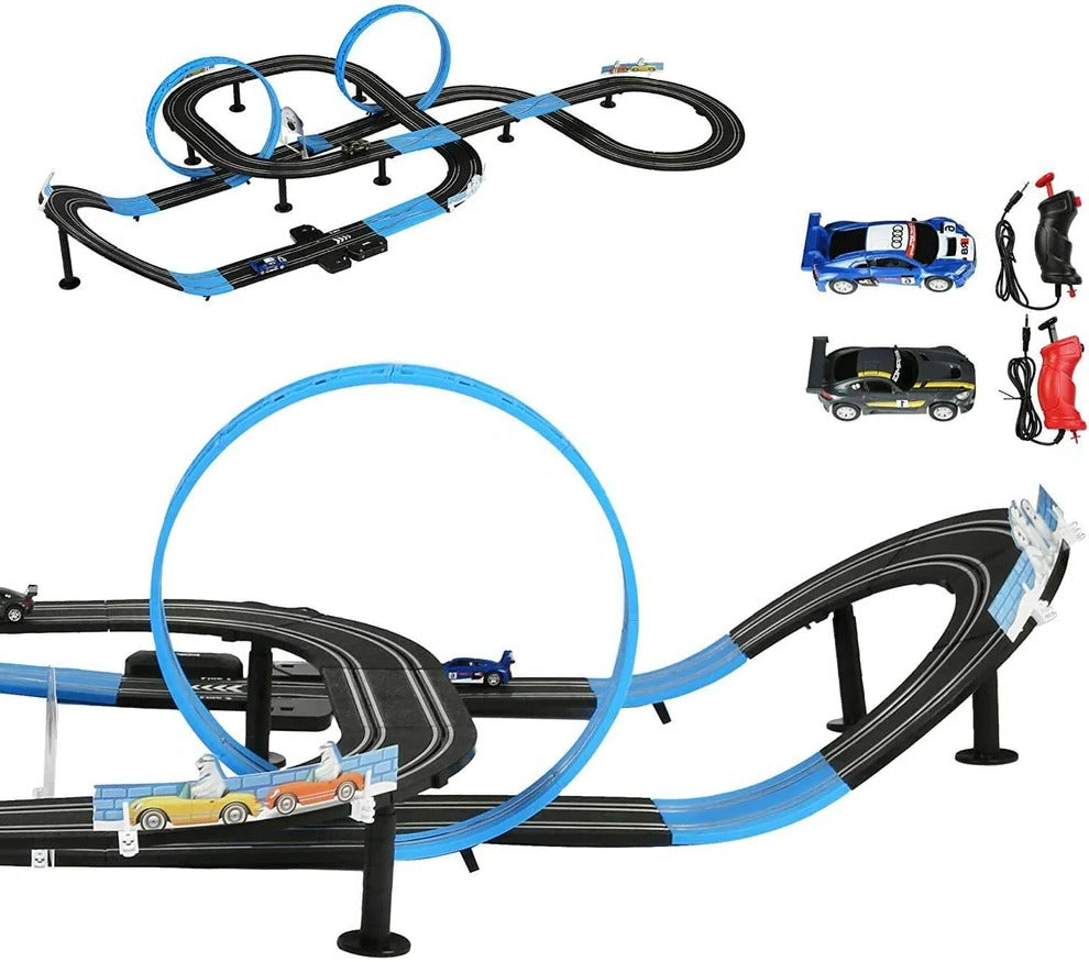 Fun Kids Electric Racing Track Playset Toy Set