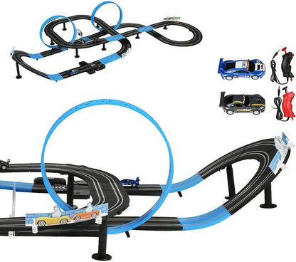 Fun Kids Electric Racing Track Playset Toy Set