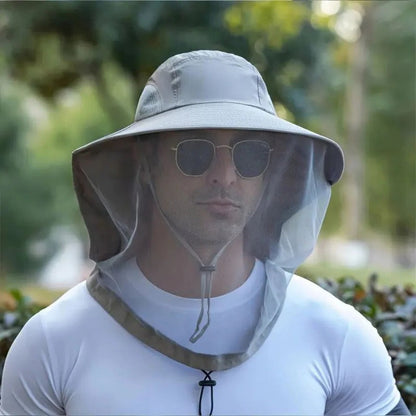 Lightweight Outdoor Sun and Bug Protection Hat