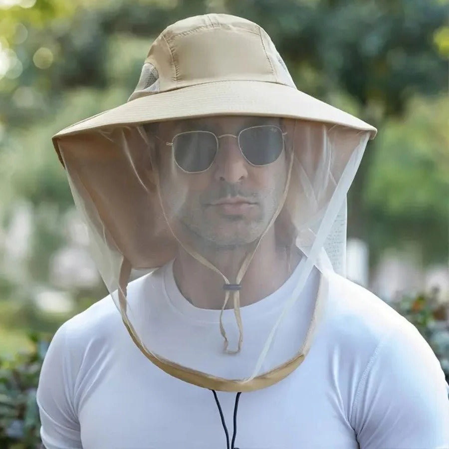 Lightweight Outdoor Sun and Bug Protection Hat