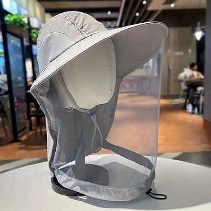 Lightweight Outdoor Sun and Bug Protection Hat