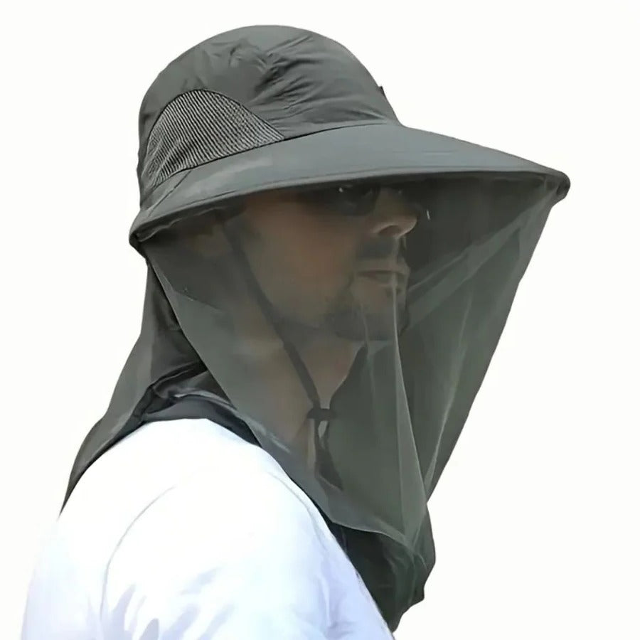 Lightweight Outdoor Sun and Bug Protection Hat