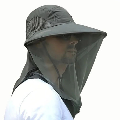 Lightweight Outdoor Sun and Bug Protection Hat
