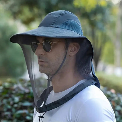 Lightweight Outdoor Sun and Bug Protection Hat