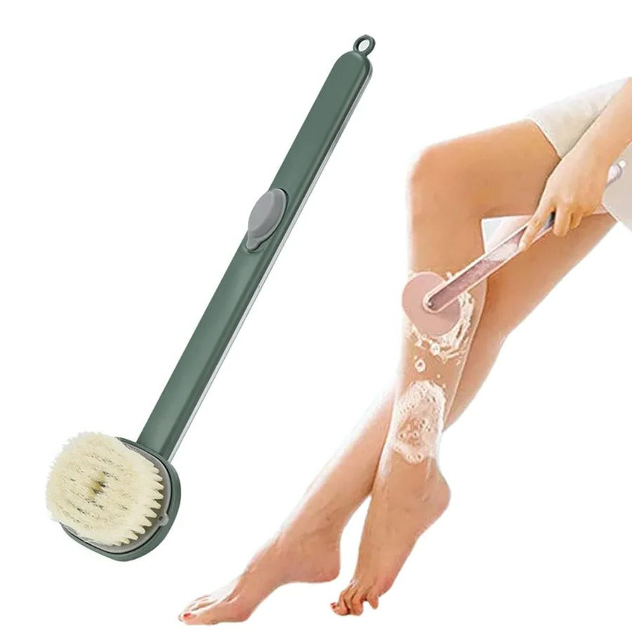 Exfoliating Back Scrubber with Long Handle for Shower