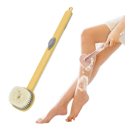 Exfoliating Back Scrubber with Long Handle for Shower
