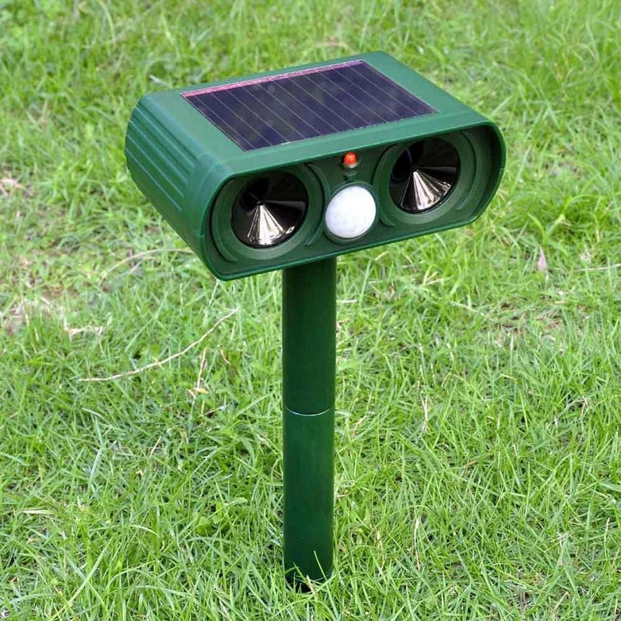 Outdoor Solar Animal Repeller Ultrasonic Device - Fesara