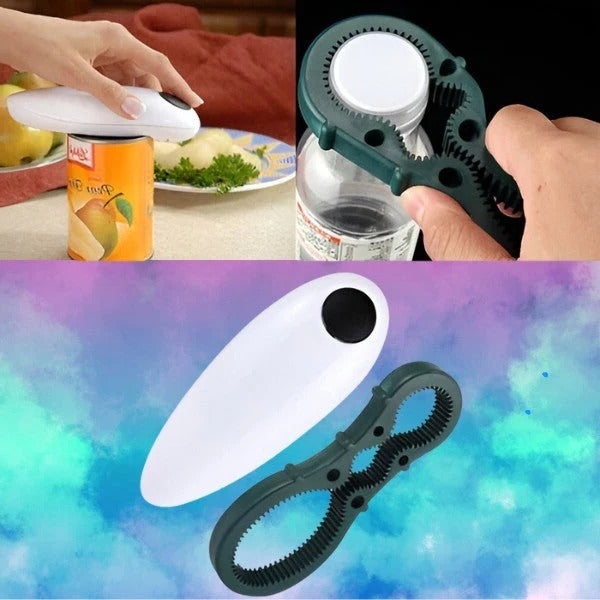 Automatic Easy Can and Bottle Opener