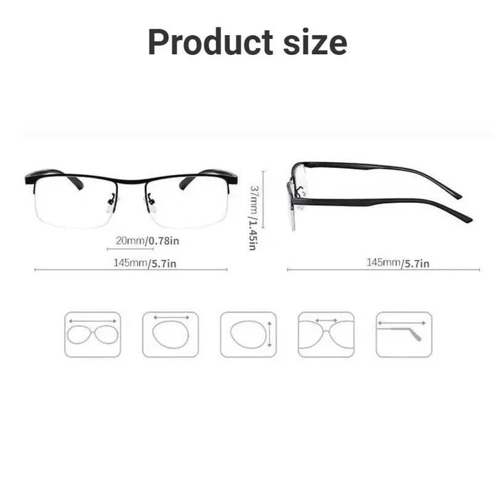 VisionPlus | Anti Blue Light Reading Glasses with UV Shield
