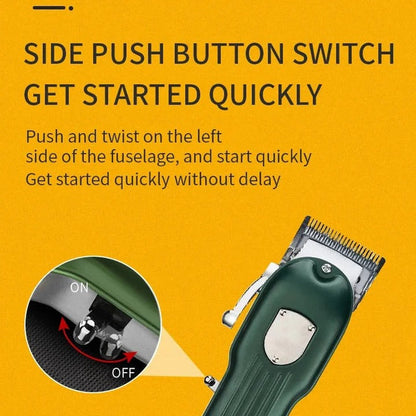 Premium Cordless Dog Grooming Clippers Kit