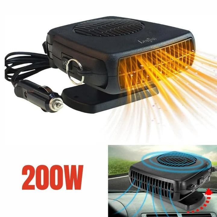 Compact 12V 150W Car Heater and Fast Defroster