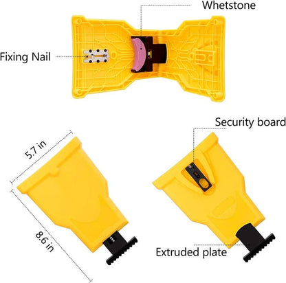 Compact Chainsaw Sharpener Kit, Easy Blade Sharpener Tool