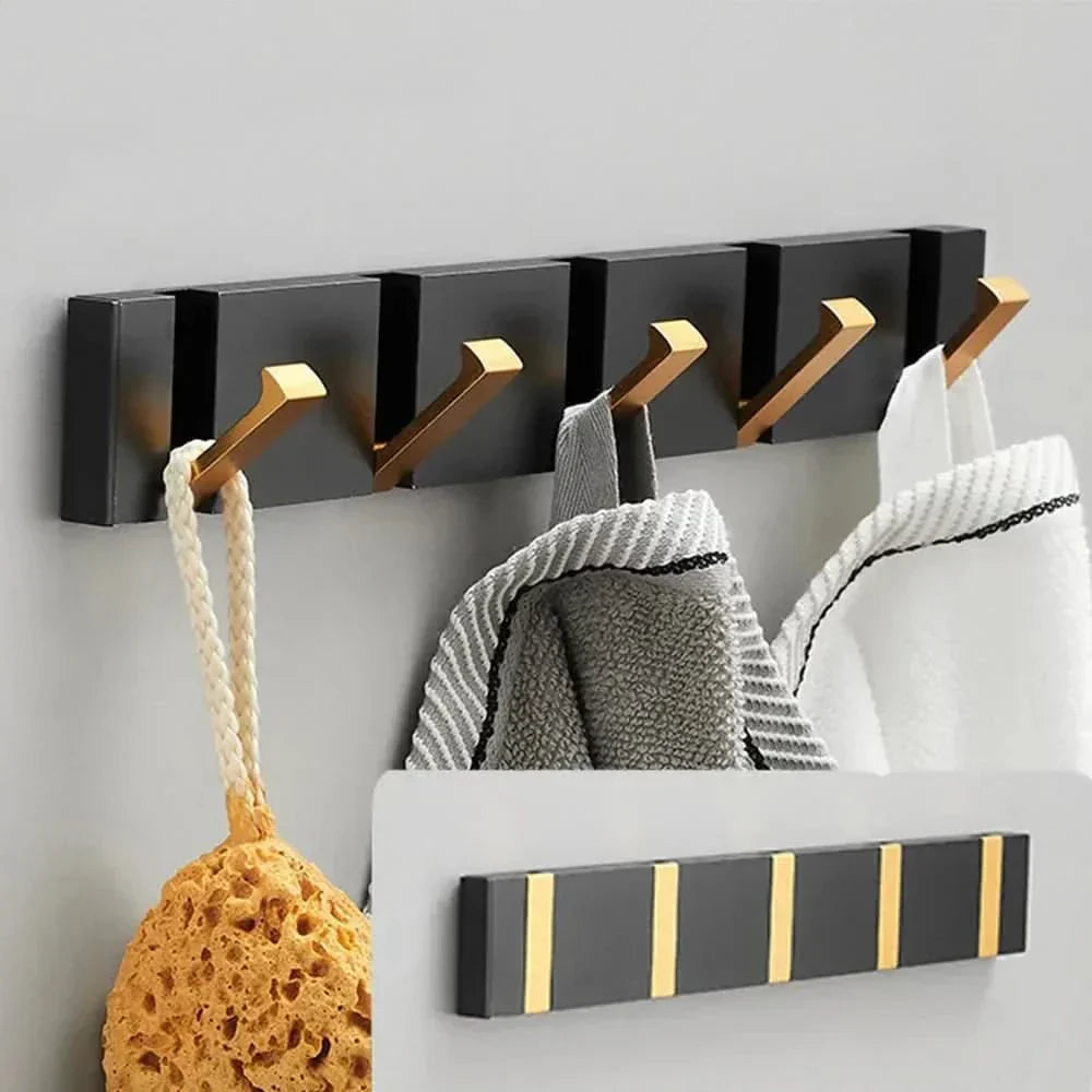 Stylish Space Saving Wall Hooks for Bathroom & Home